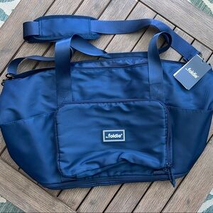 Blue Foldie Duffle Bag NWT